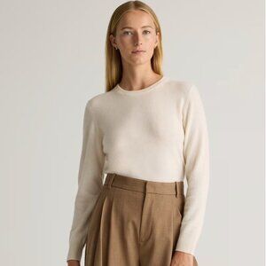 Quince Cashmere Crewneck Sweater